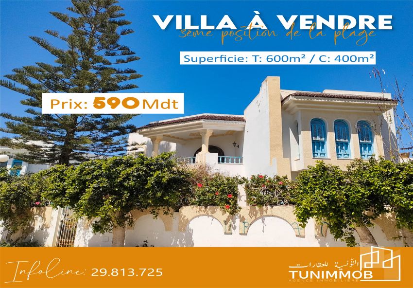 A #vendre une #villa S4 à chott meriem