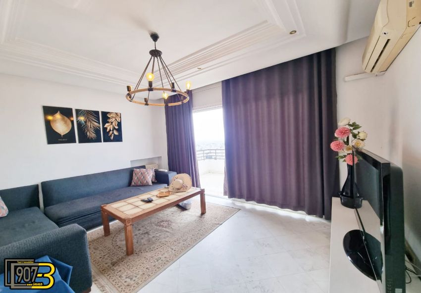 A vendre  un appartement S+2 avec une grande terrasse vue dégagée sans vis-à-vis sur le grand Tunis
