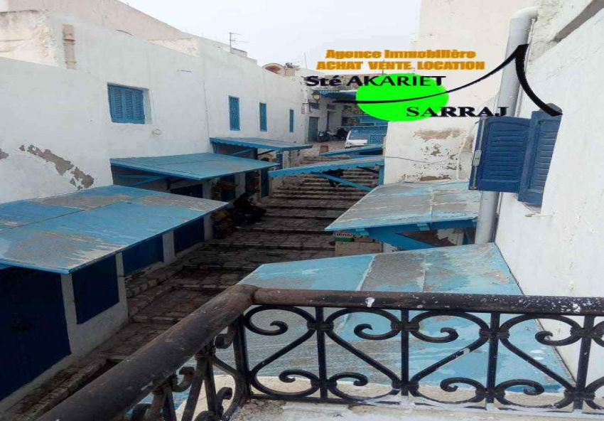 #A VENDRE #Maison Arabe (#R+1) En Plein #Centre Ville Sousse