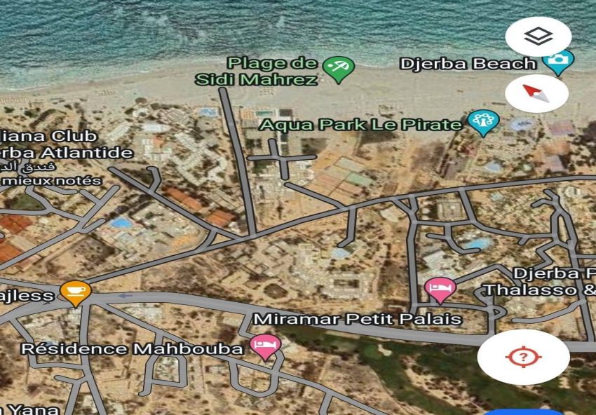 Terrain à vendre au Zone Touristique Djerba