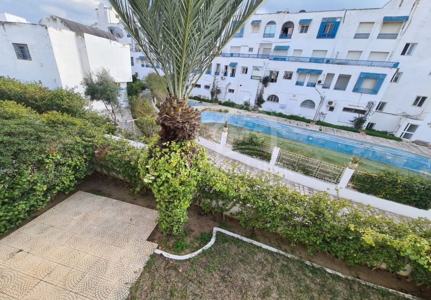 Charmant duplex avec jardin et piscine à vendre à Hammamet