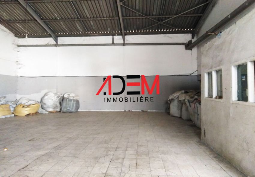 Usine de 1100 m² couvert sur la zone industrielle de Sidi Abdelhamid