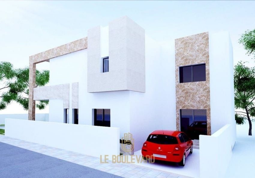 A vendre Villa duplex S+4 avec piscine à Hammamet Sud²