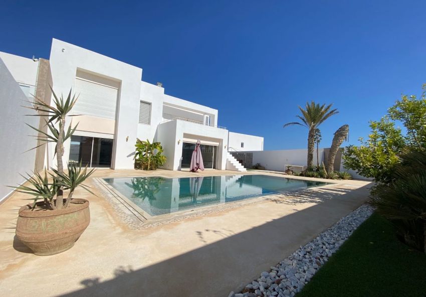 Location saisonnière d'une luxieuse villa à Djerba