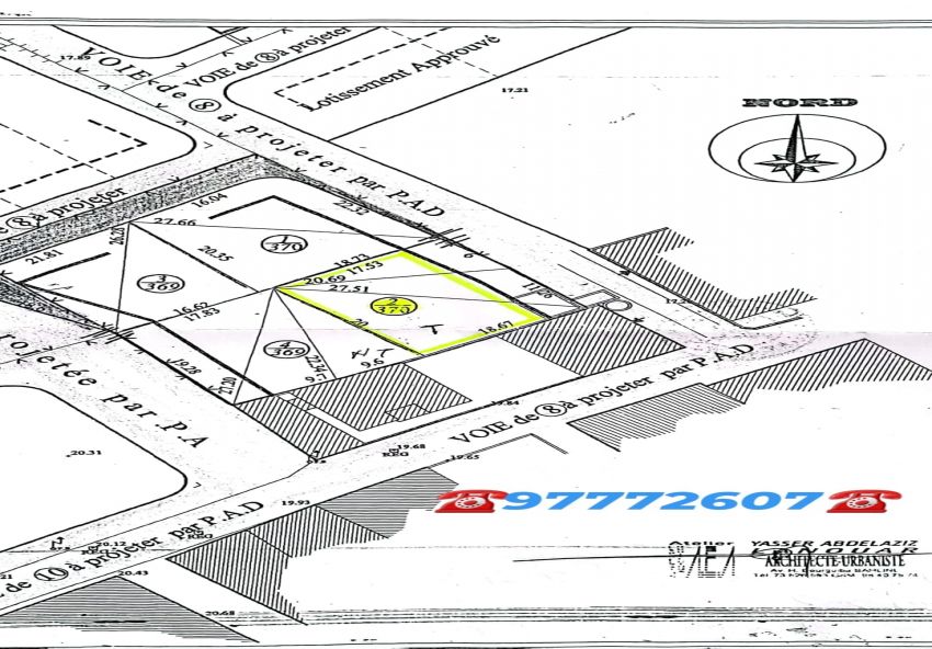 terrain à À Vendre à MONASTIR - Opportunité Rare : Terrain Divisé et Prêt à Construire