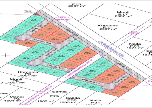 A VENDRE DES LOTS A ENNASER