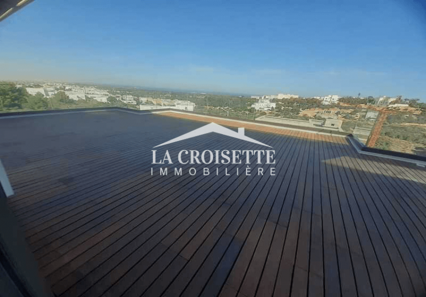 Penthouse S+3 vue sur mer à Gammarth