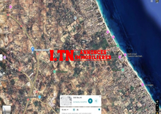 A Vendre Terrain à Chatt Mariem