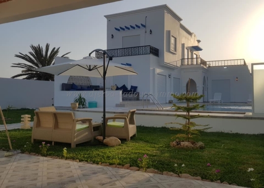 Location Estivale Villa S+3 Djerba
