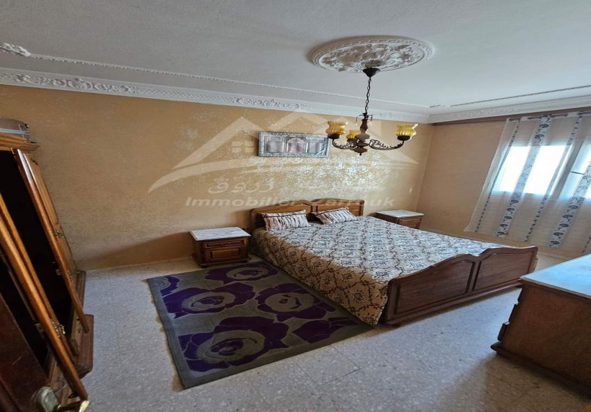 A louer pour vacances RDC villa Corniche Bizerte
