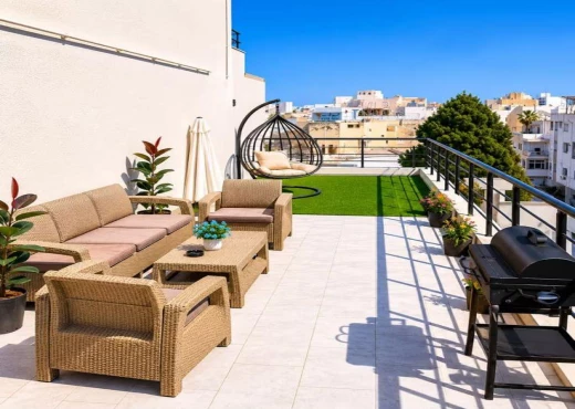 Appartement à À Louer à SOUSSE - Appartement S+1 Avec Parking & Jardin En Location À Sousse