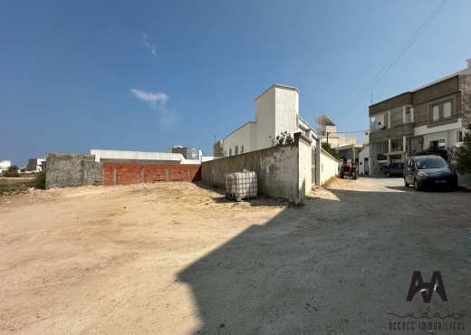 terrain de 433m² à el maamoura