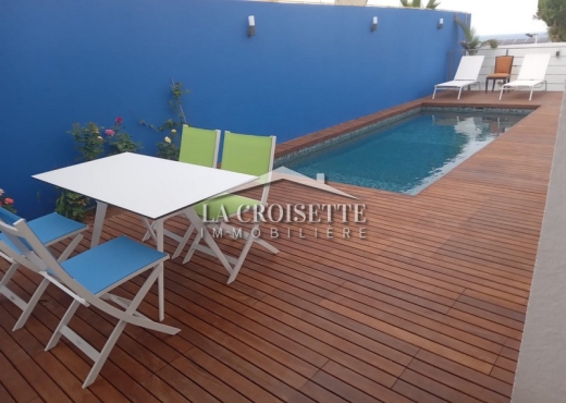 Villa S+3 avec piscine à La Marsa