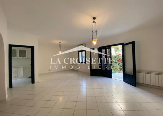 Appartement à À Louer à TUNIS - s3 avec jardin à Gammarth MAL2251