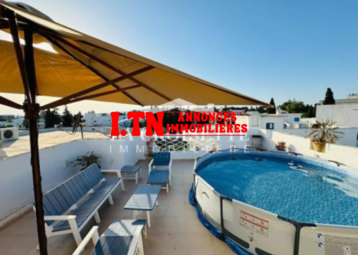 s3 meublé à La Marsa ZAL0490