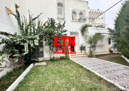 A Louer Villa S+3 à La Marsa