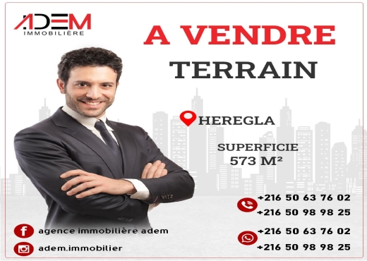 A Vendre Terrain a Hergla