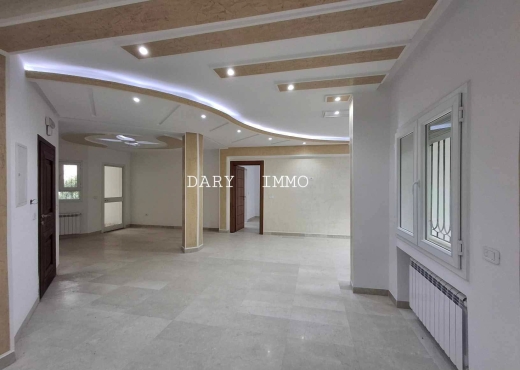 A Vendre S+3 Neuf jardin la Soukra
