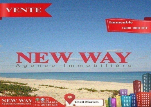 Résidence de 7 Appartements à Chatt Mariem