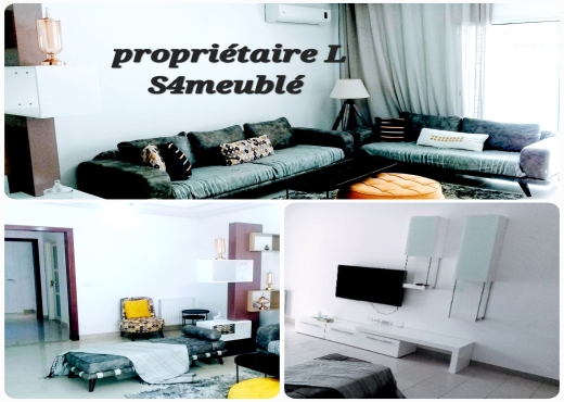 S4 meublé Neuf proche lac2 pour ét