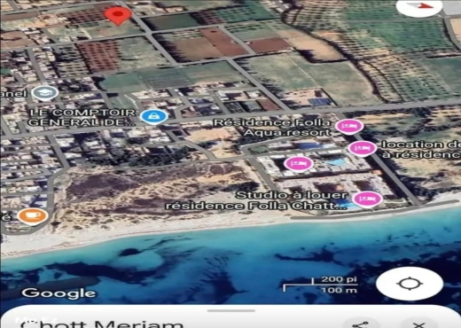TERRAIN-5300m2-Chott Mariem