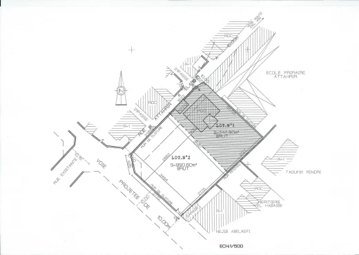 terrain à À Vendre à SFAX - Terrain de 811 m² Route EL AIN