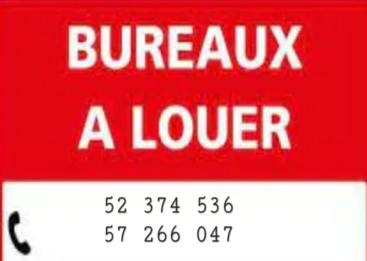 A Louer Bureau Centre ville Tunis