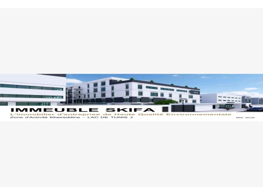 bureau à À Louer à TUNIS - Immeuble bureautique neuf au lac 3