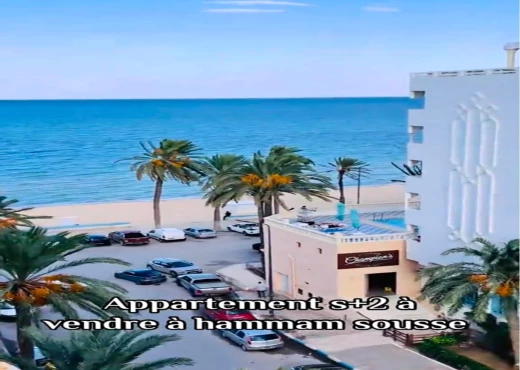 Appartement à À Vendre à SOUSSE - Appartement S+2 à hammam Sousse