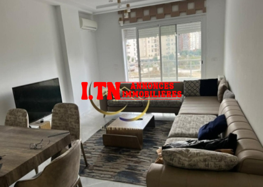 A louer un appartement s+2 meublé Jardin Carthage