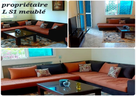 Apt S1 meublé Ennasr2 pour étrange