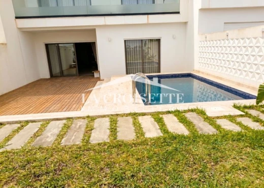 Appartement à À Louer à TUNIS - s2 meublé avec piscine à Gammarth