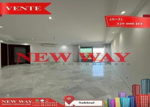 (S+2) à Sahloul avec Place de Parking