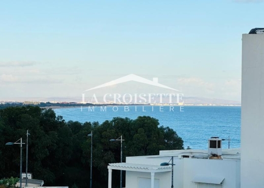 Appartement S2 vue mer à Gammarth