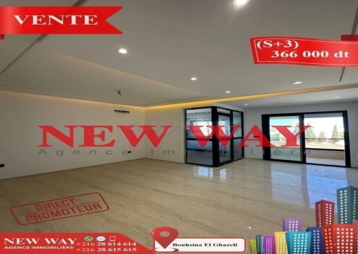(S+3) à Bouhsina el Ghazali Direct Promoteur