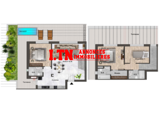 A vendre des duplex à Khezama