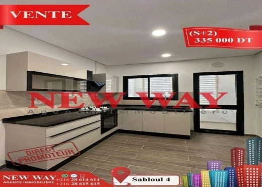 (S+2) Directe Promoteur à Sahloul 4