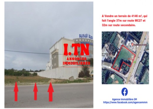 A VENDRE TERRAIN 3M007/25