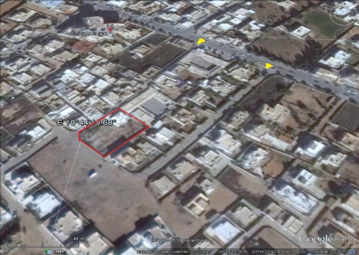 Terrain de1430 m² Route EL AIN km2