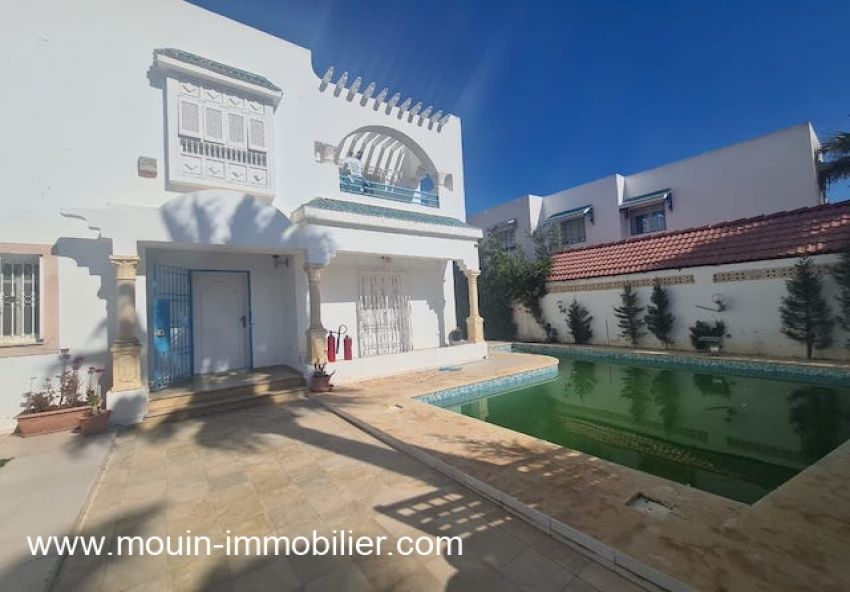 VILLA LES BLUETS à Mrezka Hammamet Nord AV1684