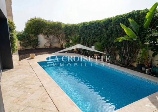 villa à À Louer à TUNIS - S+4 avec piscine à La Marsa