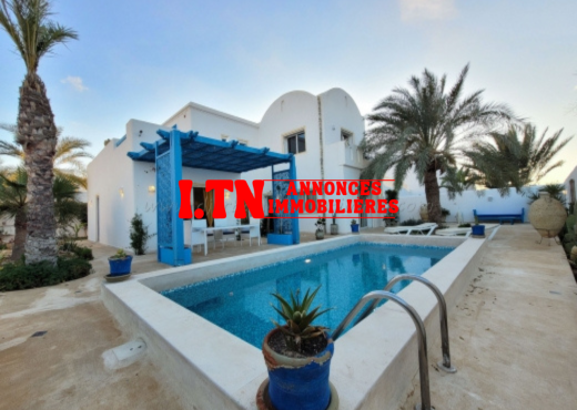 À Vendre – Belle Maison S+3 Djerba
