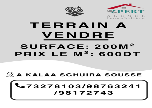 Vente Terrain