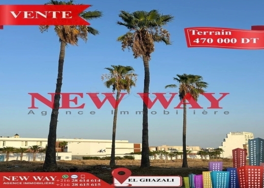 Terrain Fait l'angle à Bouhsina, Prés de l'école F