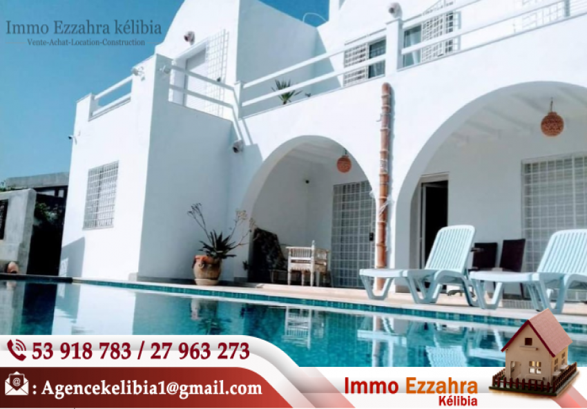 Une_villa_spacieuse et Haut Standing avec #une_piscine