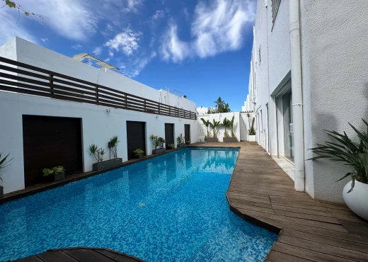 villa à À Vendre à TUNIS - jolie villa jumelée à Marsa khalil