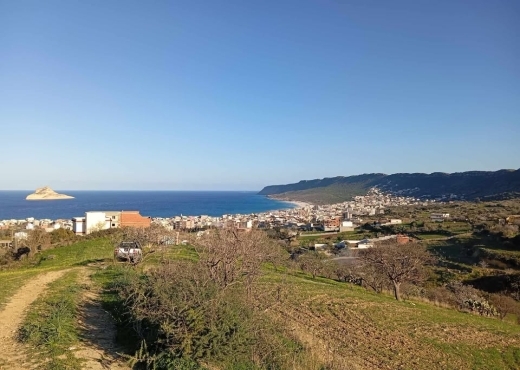 🌊 Terrain 4000 m² vue mer à Rafraf