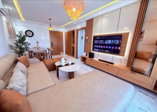 Appartement à À Louer à SOUSSE - Appartement S+2 VIP Avec Parking En Location À Sousse