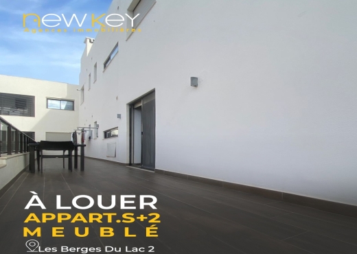 A Louer Appartement S+2 au Lac 2