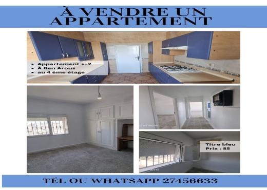 A Vendre Appartement Ben Arous